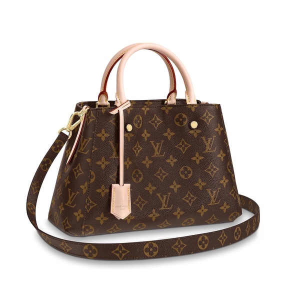 Authentic Montaigne MM Monogram Handbag - Picture 1 of 8